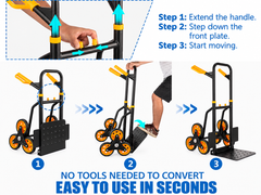 Stair Climber Hand Truck Dolly