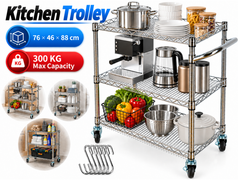 Kitchen Trolley 3 Tier