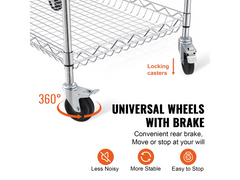 Kitchen Trolley 3 Tier