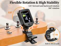 Rechargeable Guitar Tuner