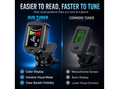 Rechargeable Guitar Tuner