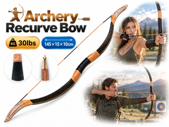 Archery Recurve Bow 30lbs