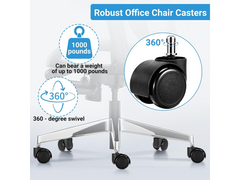 Office Chair Caster Wheels