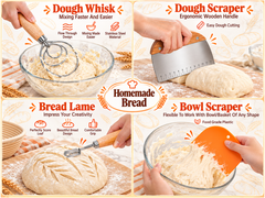 Sourdough Starter Kit with Bread Proofing Basket