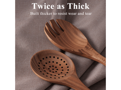 Wooden Kitchen Utensils Set