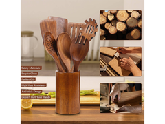 Wooden Kitchen Utensils Set