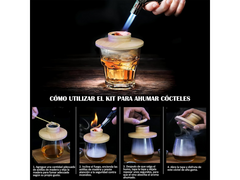Cocktail Smoker Kit Torch And Wood Chips