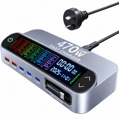 470W USB C Charging Station