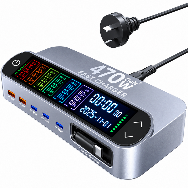 470W USB C Charging Station