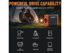 Pure Sine Wave Inverter 2000W 48V DC to 230V AC 4000W Peak