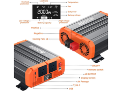Pure Sine Wave Inverter 2000W 48V DC to 230V AC 4000W Peak