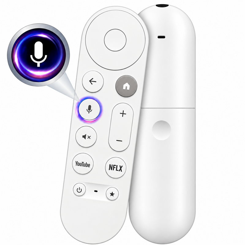 Google Chromecast Remote Voice Replacement Control