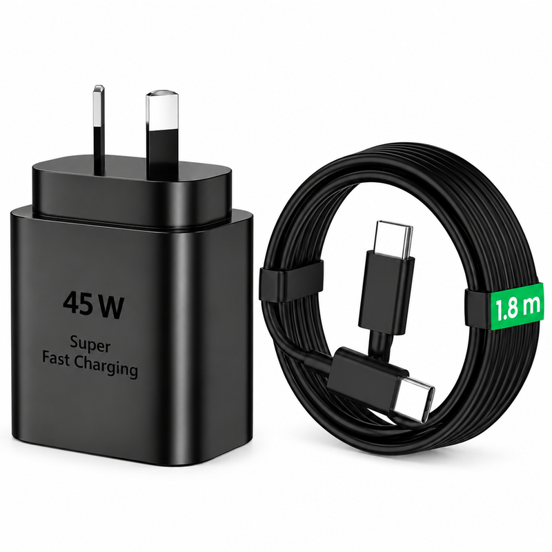 Samsung 45W Fast Charger With Type C Cable Replacement