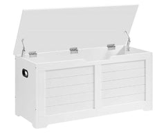 Storage Chest Bench, Storage Trunk with 2 Safety Hinges
