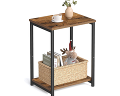 Minimalist rustic side table