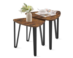 Vasagle Coffee Table Nesting Table Set - 2pc