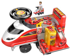 Electric Ride-On Toy High-Speed Rail Race Tracks Car