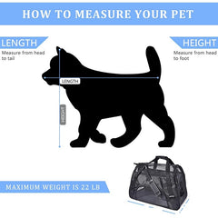 Dog Crate Pet Carrier Soft Foldable Cat Travel Cage