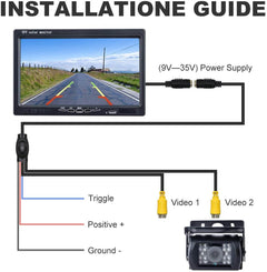 Car Reverse Camera Rearview Reversing Camera