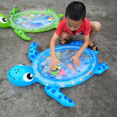 Inflatable Baby Tummy Time Water Play Mat(One-Pack)