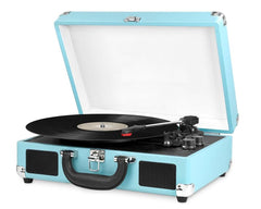 Turntable Record Player USB Briefcase Style with Bluetooth