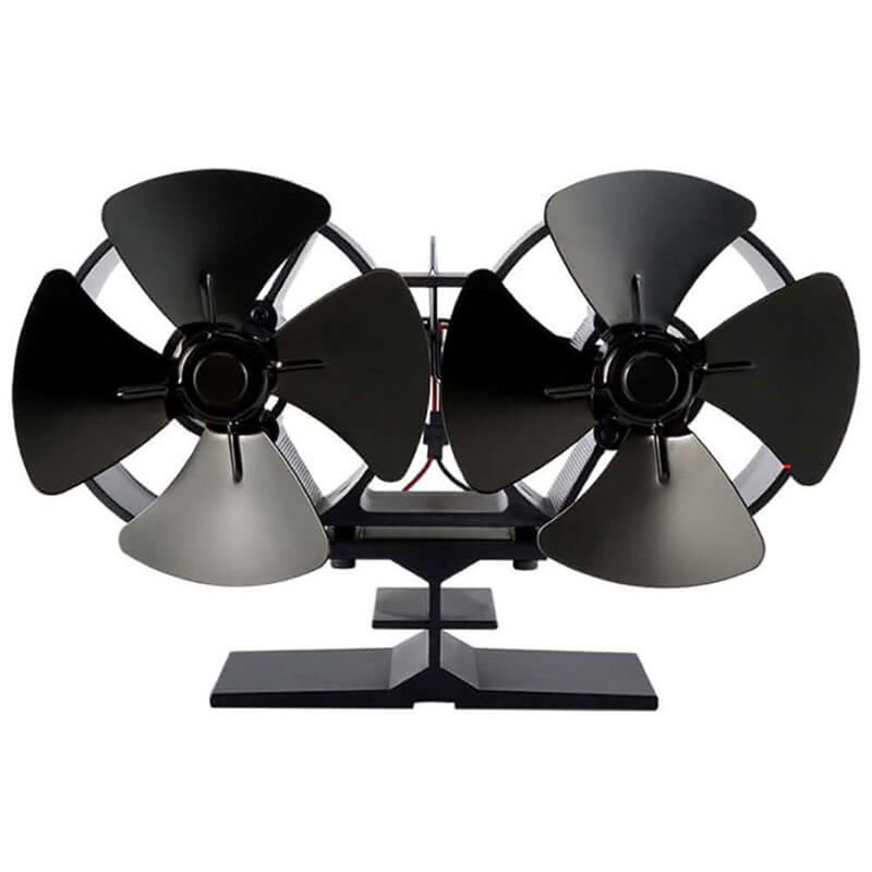 black stove fan