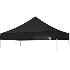 3x3 Gazebo Roof Cover Black