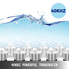 Ultrasonic Cleaner 4.5L Jewellery Cleaner with timer