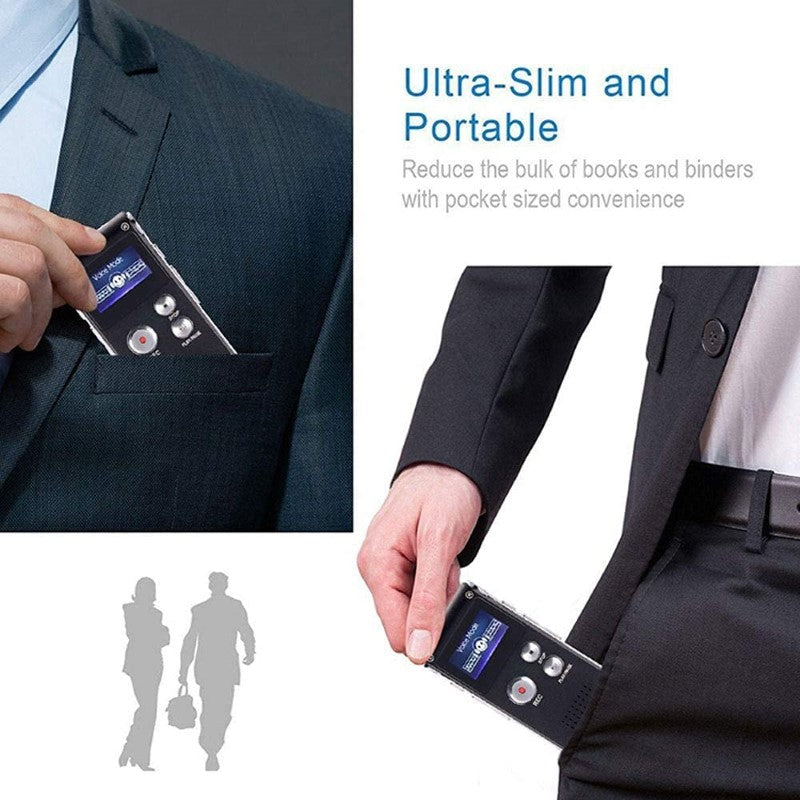 8GB Voice Recorder Dictaphone