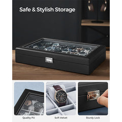 Wrist Watch Display Box 24 Slots