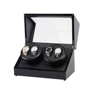 Quad watch winder box