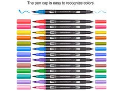 Watercolor Marker Pens Dual Tip 60pcs