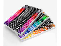 Watercolor Marker Pens Dual Tip 60pcs