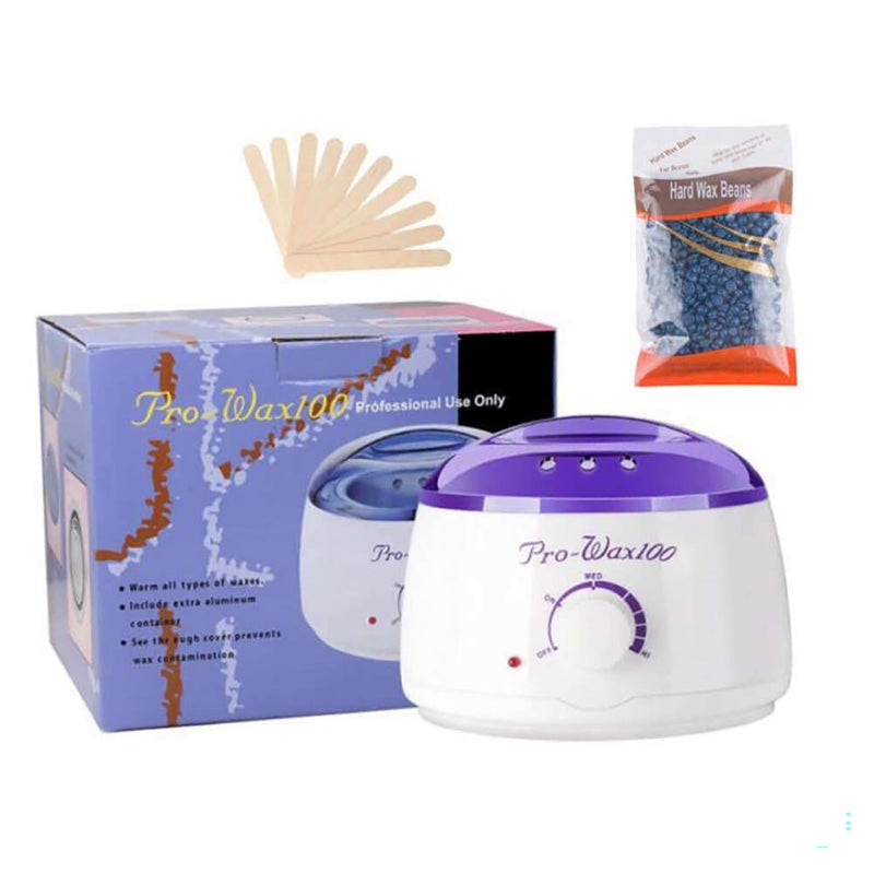 Wax Machine Wax Warmer Kit Hair Remover with Wax Beans