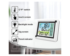Wireless Weather Station Indoor Outdoor Hygrometer Thermometer