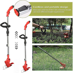 Lawn Mower Cordless Weed Cutter Garden Trimmer