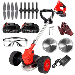 Push Weed Eater strimmer, Battery Operated Grass Cutter