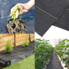 Weed Mat Garden Weed Barrier Landscape Fabric Durable & Heavy-Duty Weed Block Gardening Mat