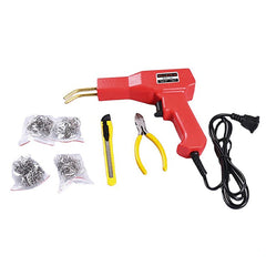Plastic welding staple gun
