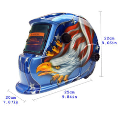 Welding Helmet Solar Powered Auto Darkening Welding Helmet  Lithium battery/Solar powered