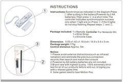 Replacement Controller for Wii Remote And Nunchuck