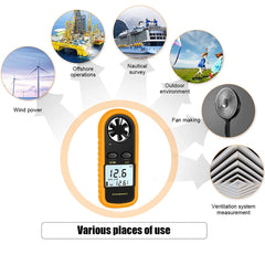 Wind Speed Meter Anemometer