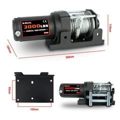 X-BULL Electric Winch 12V 3000lbs