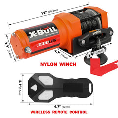 Xbull Winch 3500lb Electric Winch