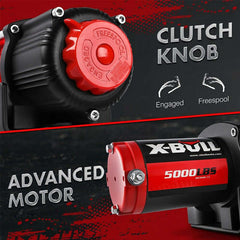 X-Bull Electric Winch 12V 5000lbs