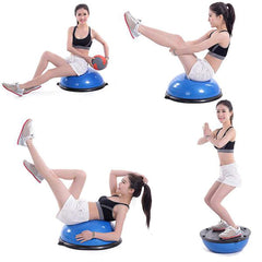 Yoga Balance Trainer Ball with Resistance Bands