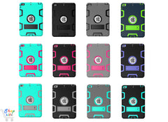 iPad 2 Case Three Layer Heavy Duty Shockproof Protective Case For iPad 2