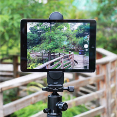 Adjustable Tablet Holder for Tripod - iPad Pro, Air, Mini Compatible