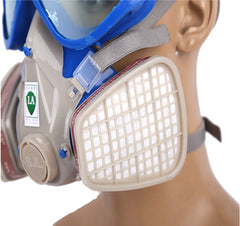 Respirator Mask With Safety Glasses