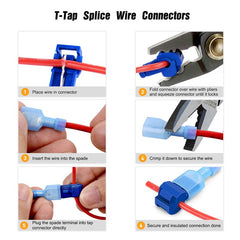 Electrical Terminal Crimp Wire Connectors 120Pcs
